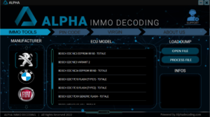 ALPHA IMMO DECODING